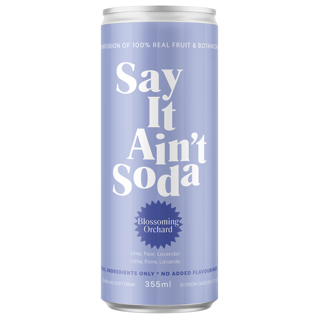 Say It Ain't Soda Non-Alcoholic Blossoming Orchard - Upside Drinks