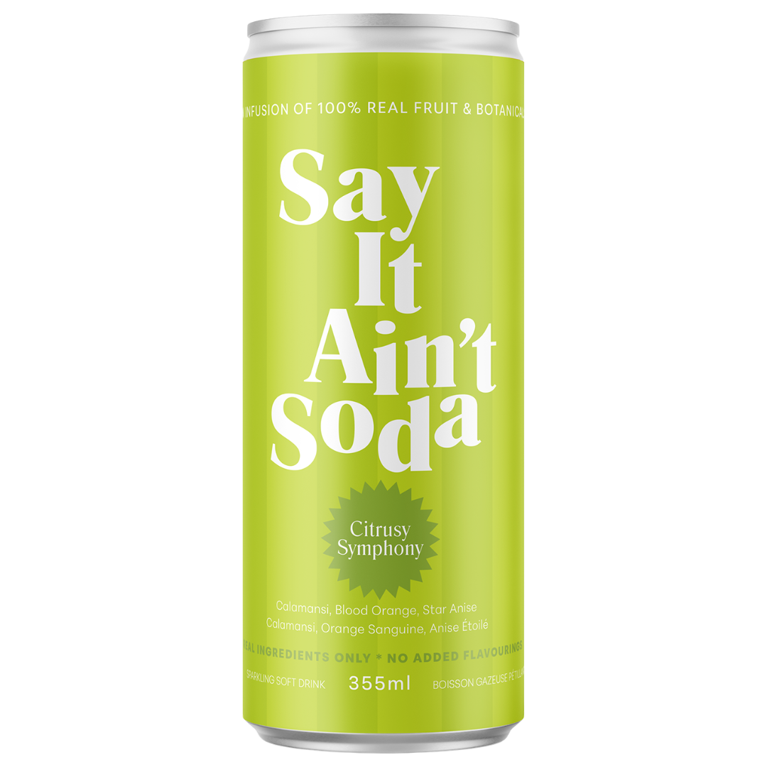 Say It Ain't Soda - Citrusy Symphony