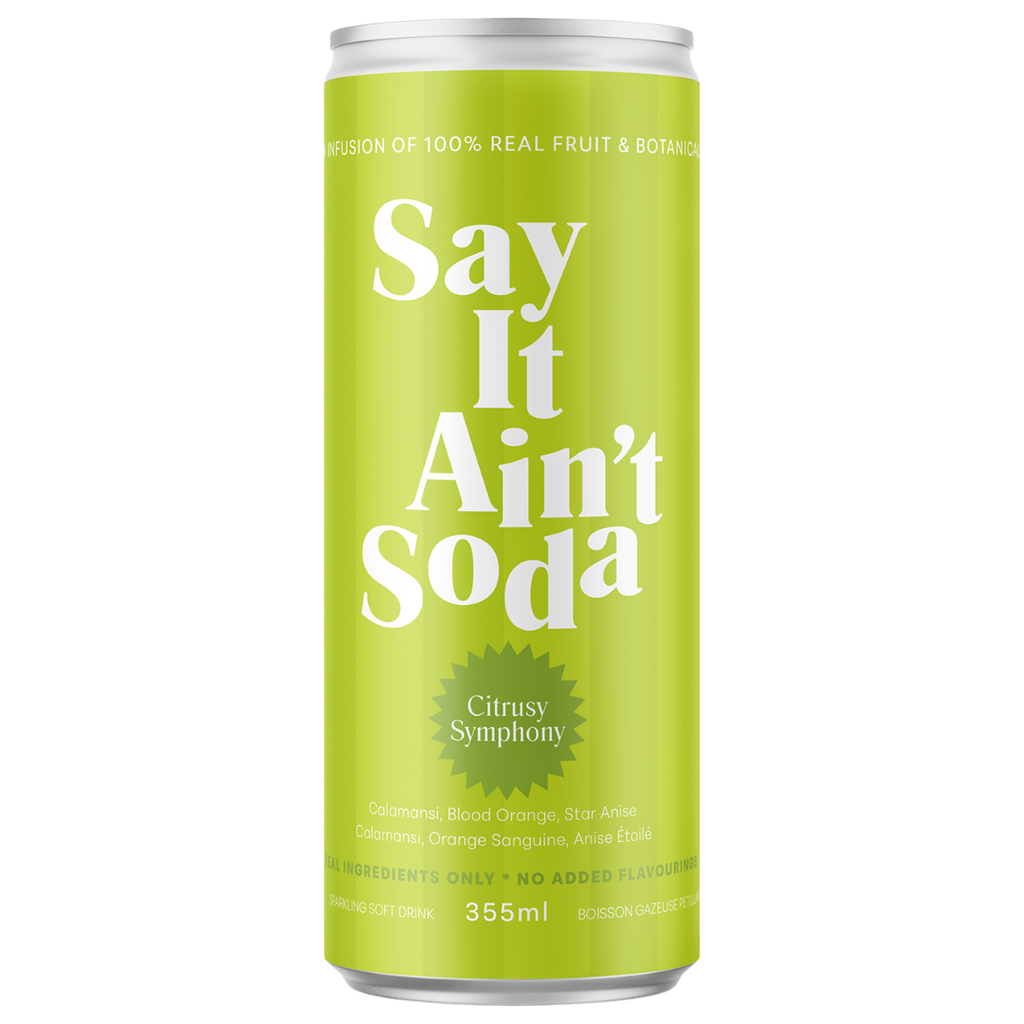 Say It Ain't Soda Non-Alcoholic Citrusy Symphony - Upside Drinks