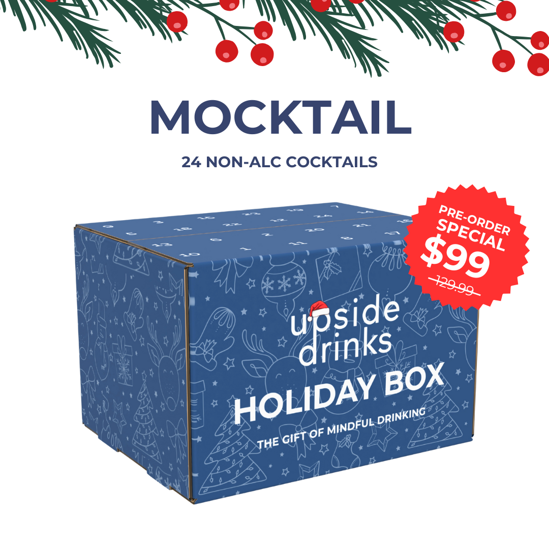 Mocktail Holiday Box advent calendar, 24 non-alcoholic cocktails