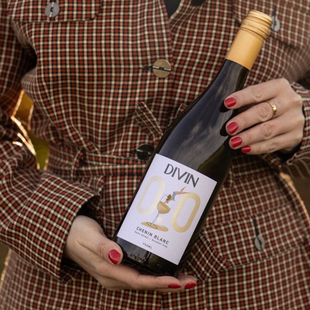 DIVIN 0.0 - Chenin Blanc, non-alcoholic wine, photo 5 of 6