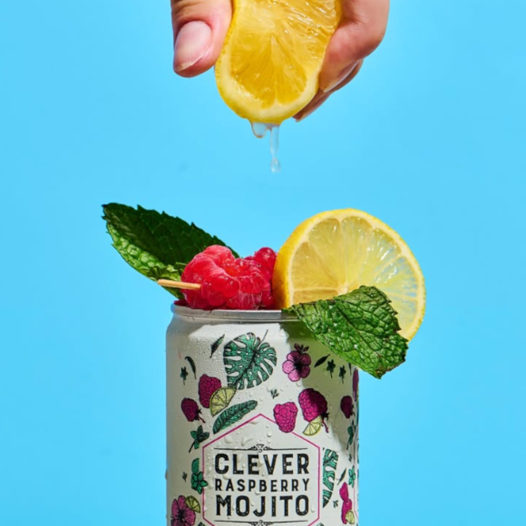 Clever Mocktail - Mojito Framboise Sans Sucre