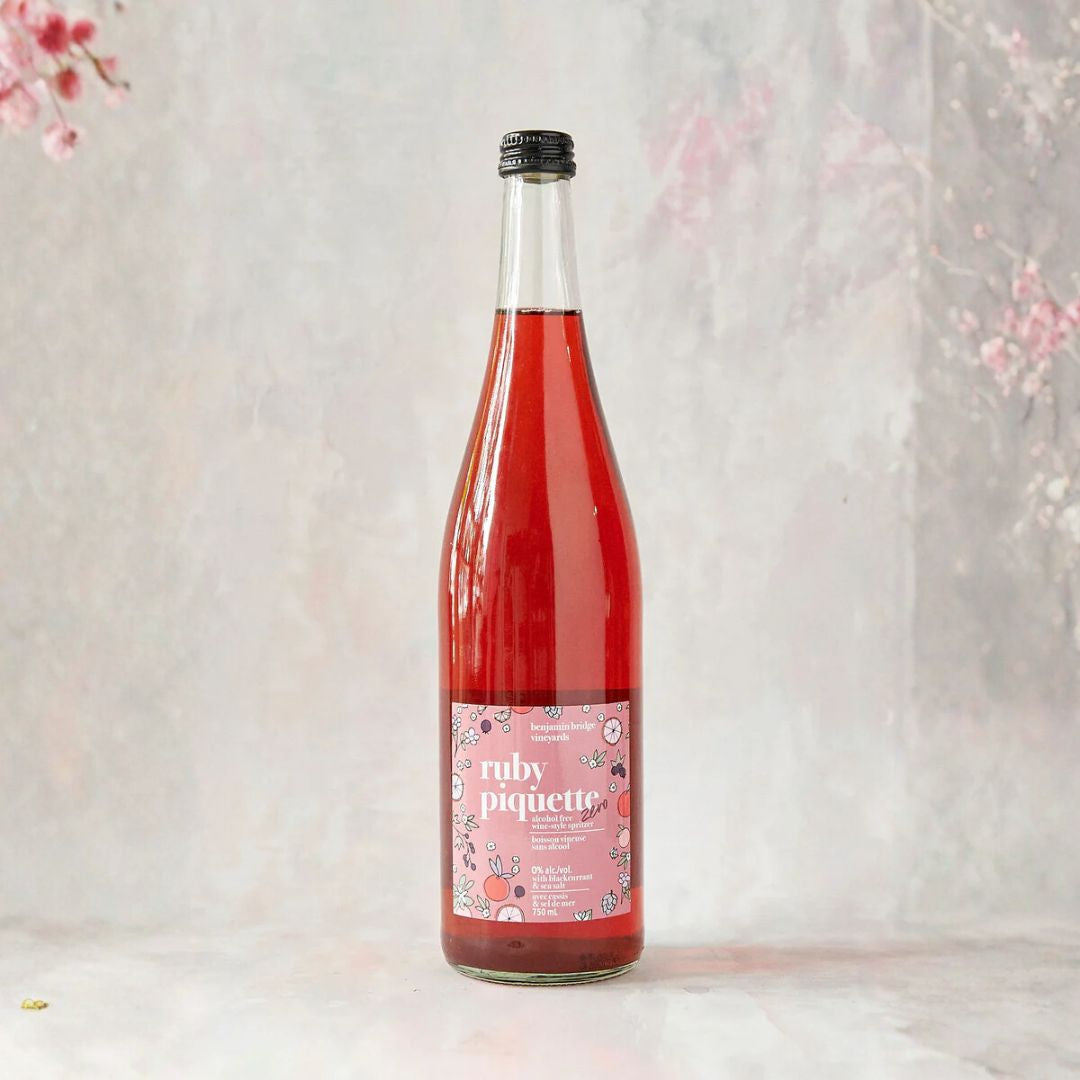 Benjamin Bridge Non-Alcoholic Ruby Piquette Zero Wine Style 750ml