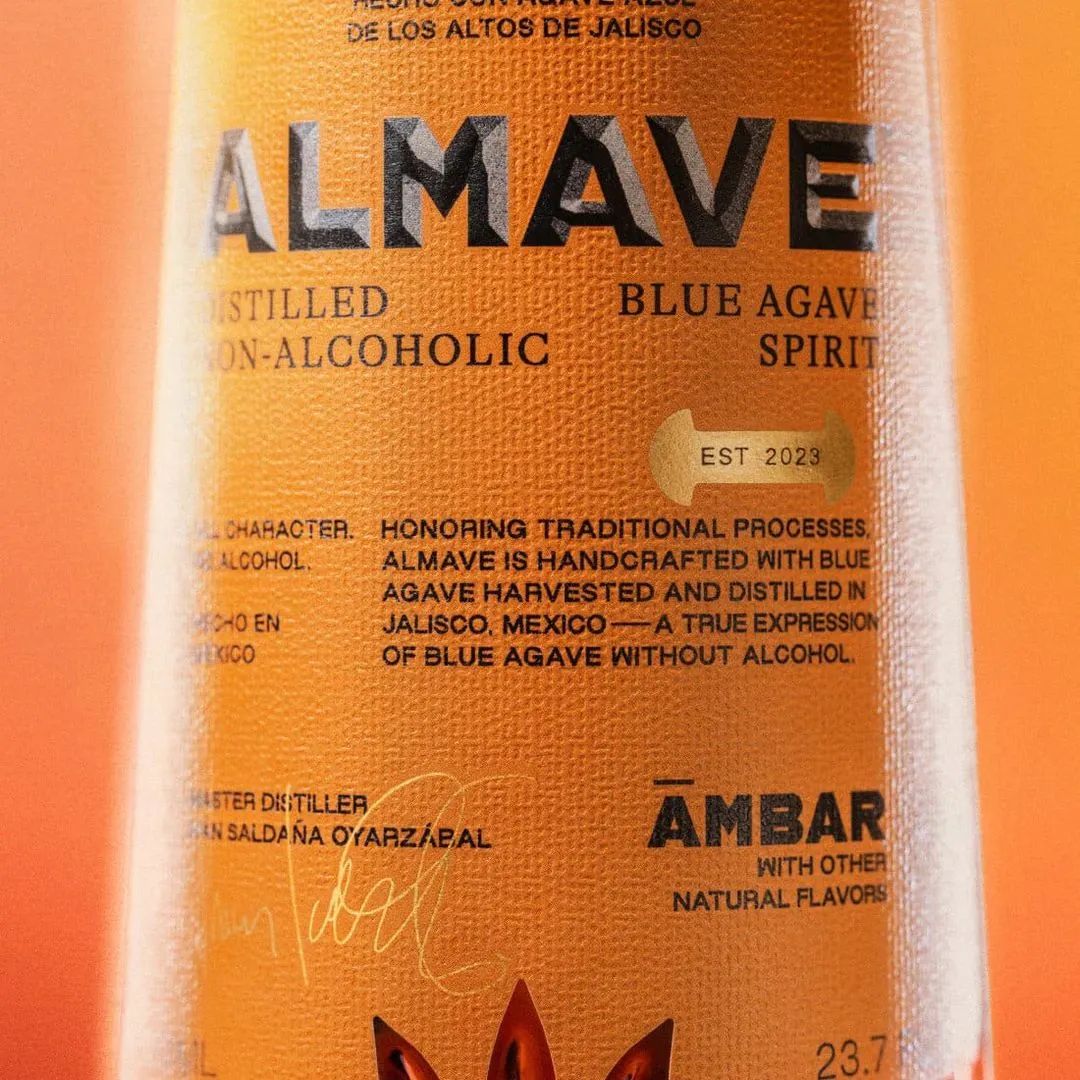 Almave - Ámbar Blue Agave Spirit - Tequila