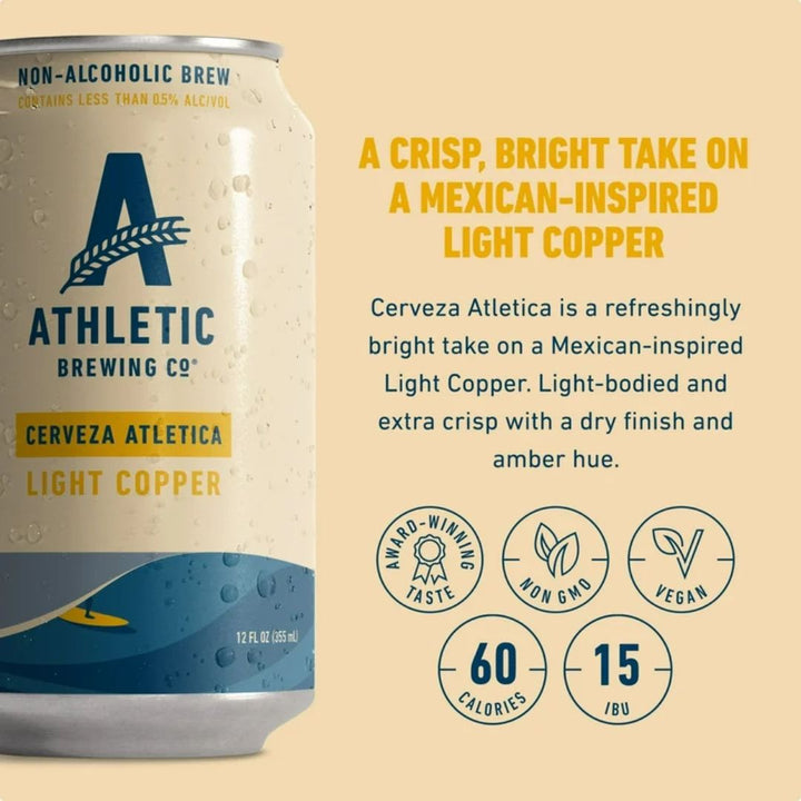Athletic Brewing  - Cerveza Athletica - Copper Ale