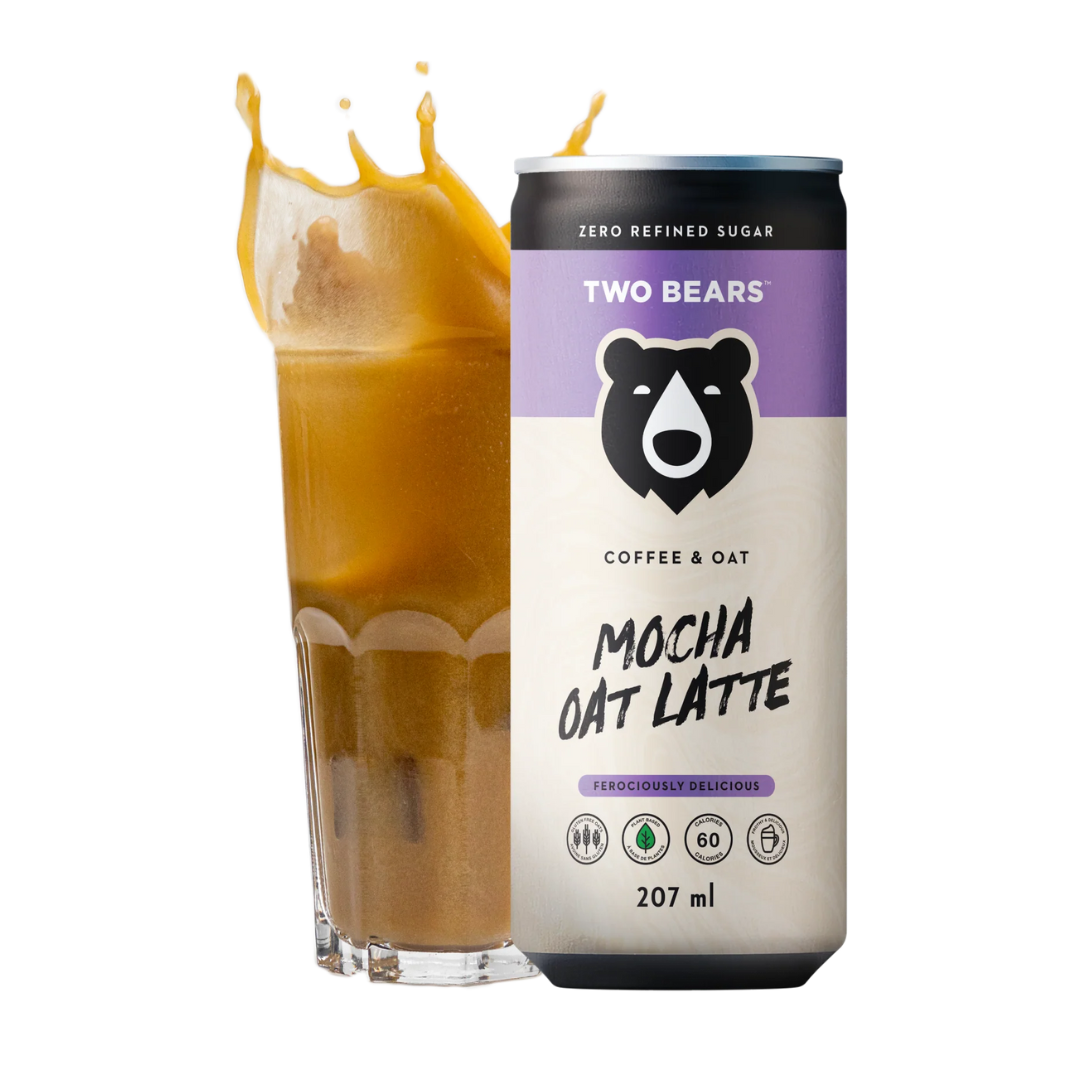 Two Bears - Frothed Mocha Oat Latte
