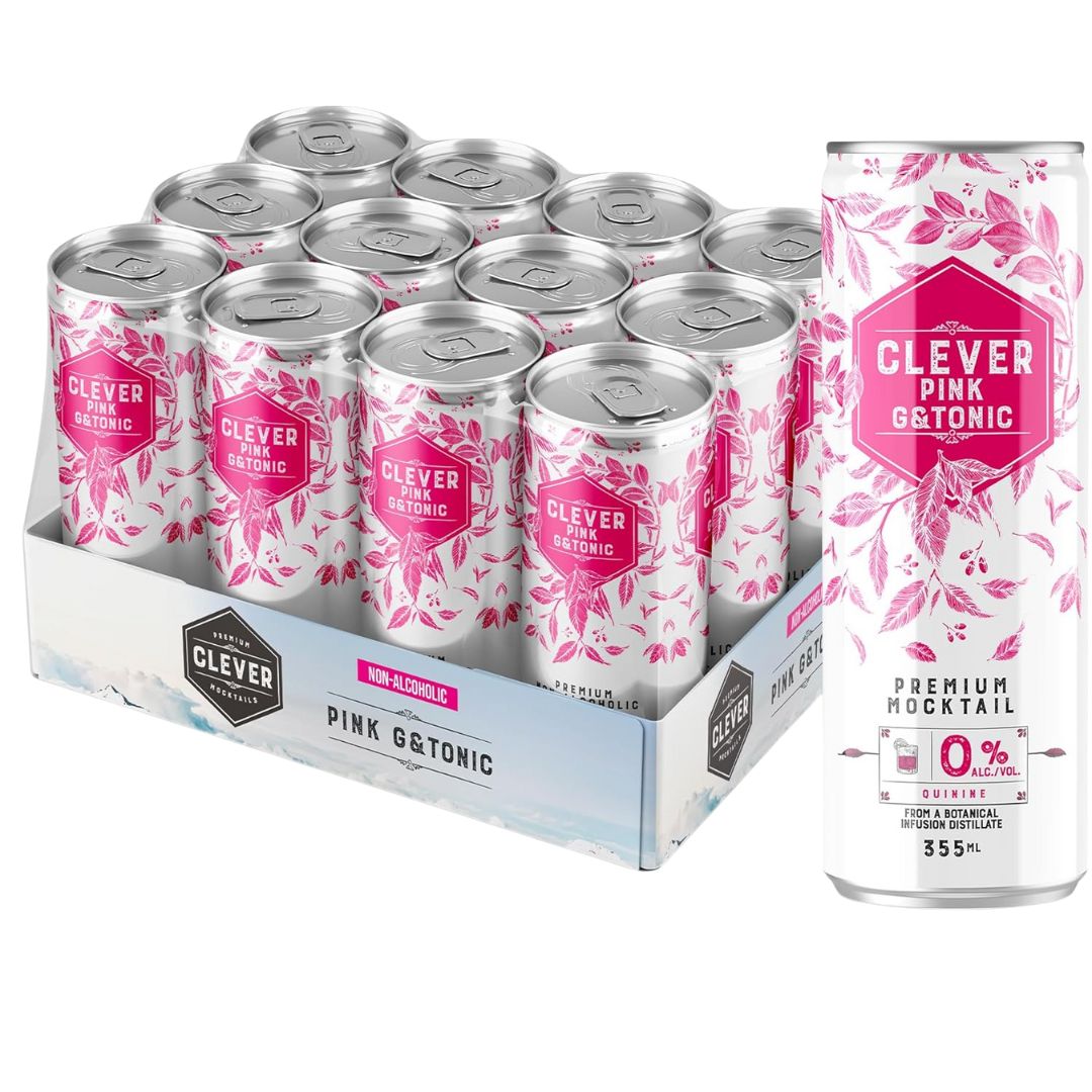 Clever Mocktail - Gin Tonic Rose