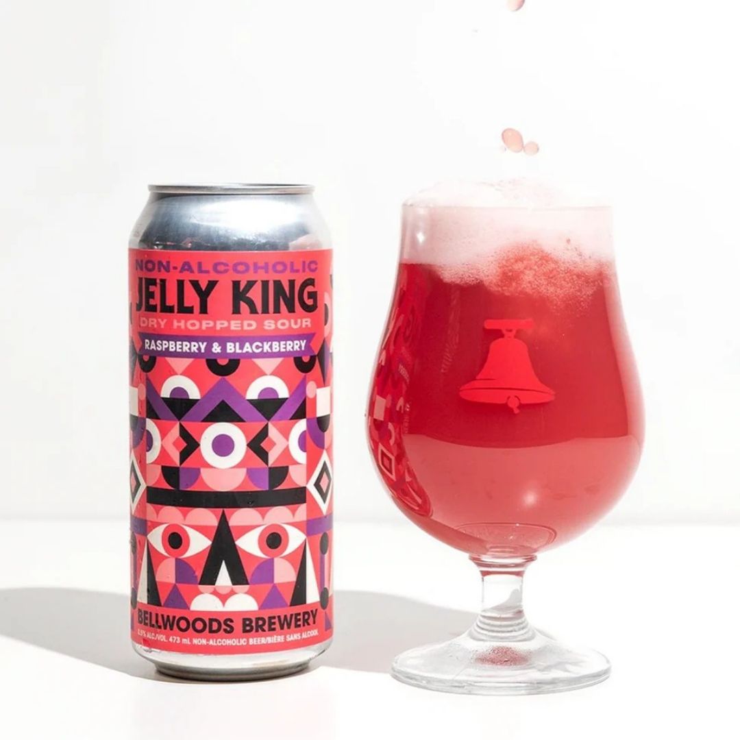 Bellwoods Non-Alcoholic Raspberry & Blackberry Sour | Upside Drinks
