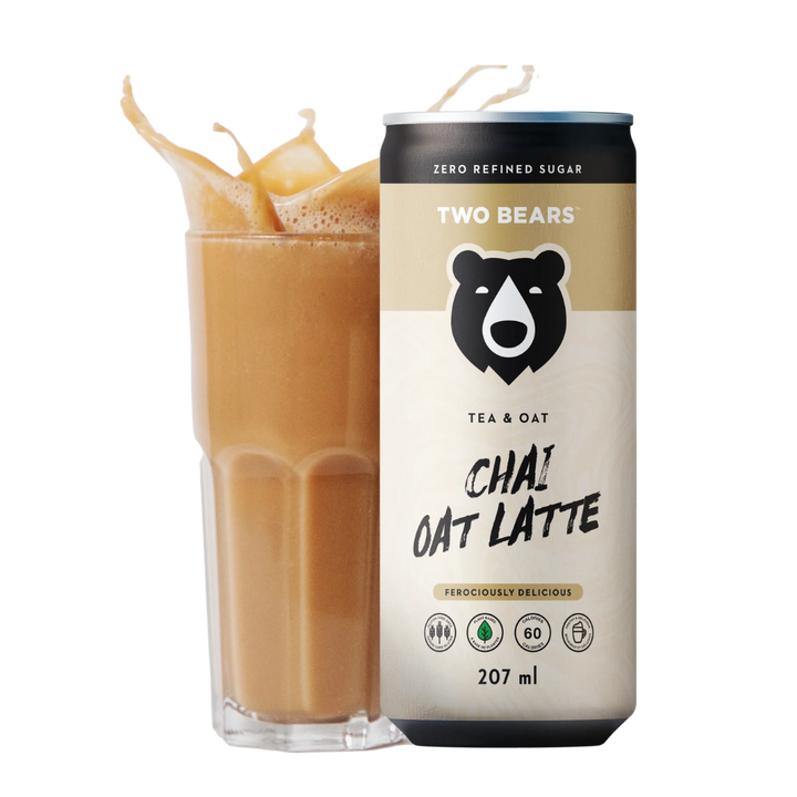 Two Bears - Latté d'Avoine Mousseux au Chai