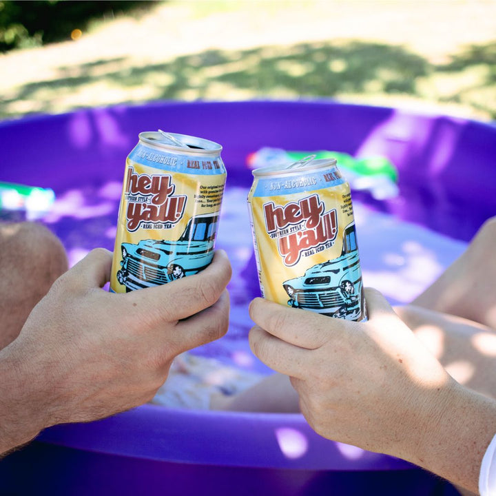 Hey Y'all - Real Iced Tea - Non-Alcoholic Iced Tea