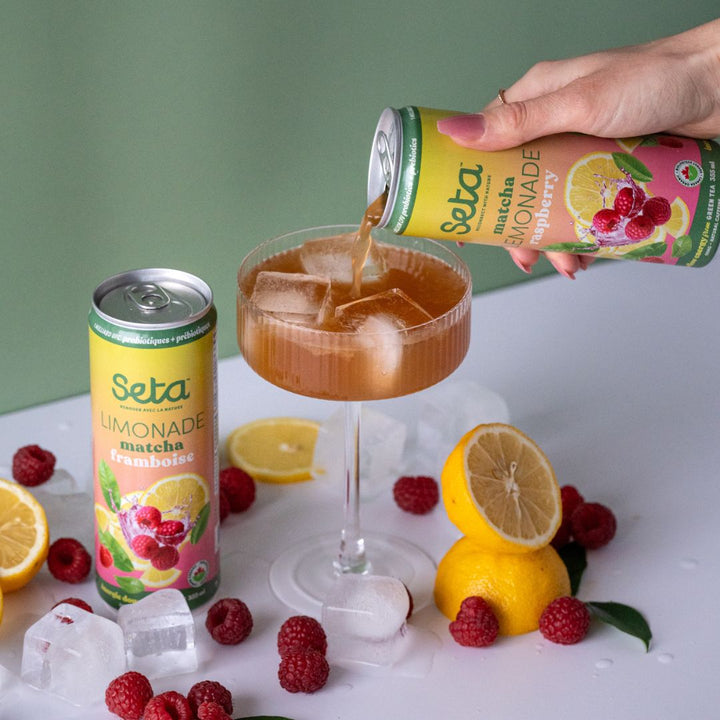 Seta - Limonade au Matcha - Framboise