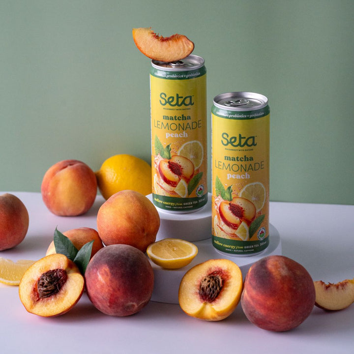 Seta - Limonade au Matcha - Pêche