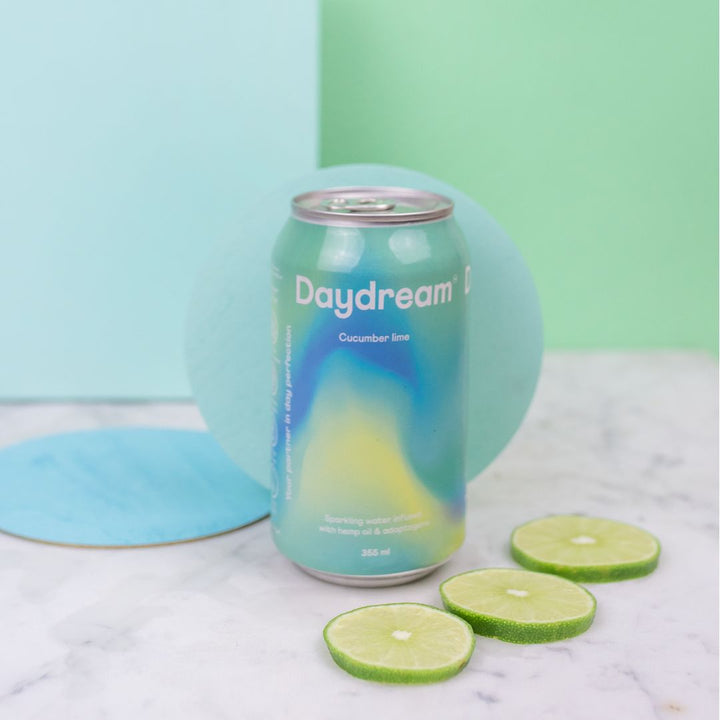 Daydream  - Cucumber Lime Hemp and Adaptogen Infused Sparkling Water