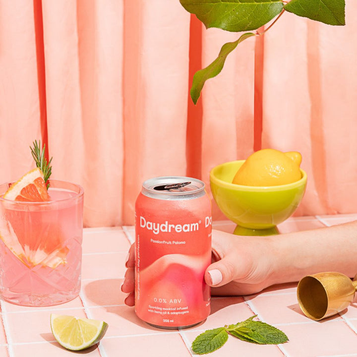 Daydream - Paloma au Fruit de la Passion infusée au Chanvre et Adaptogènes