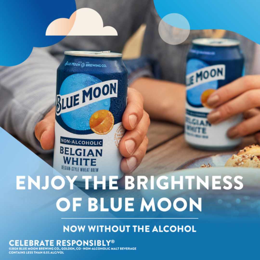 Blue Moon - Blanche Belge