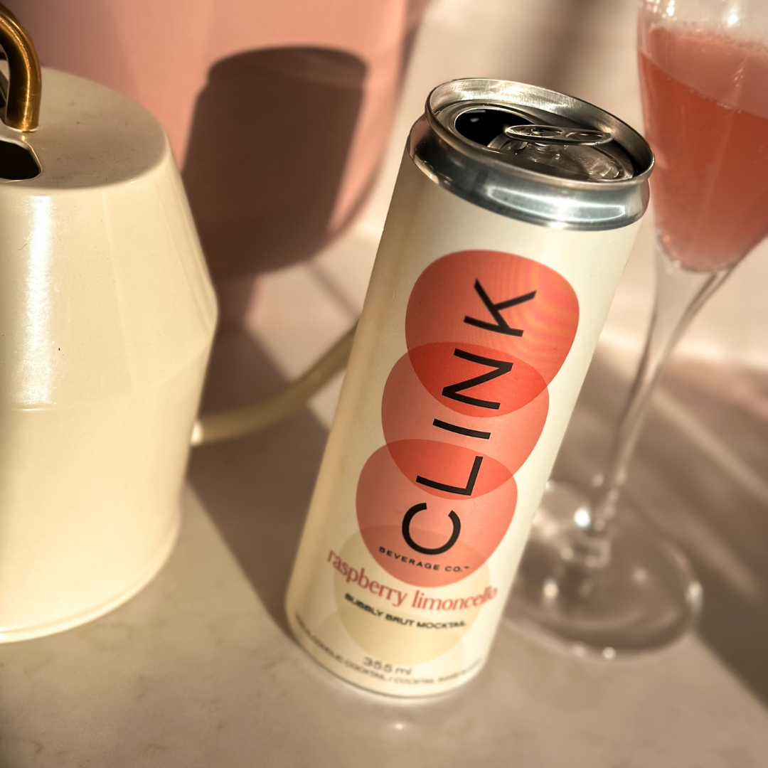 Clink - Mocktail pétillant brut framboise limoncello