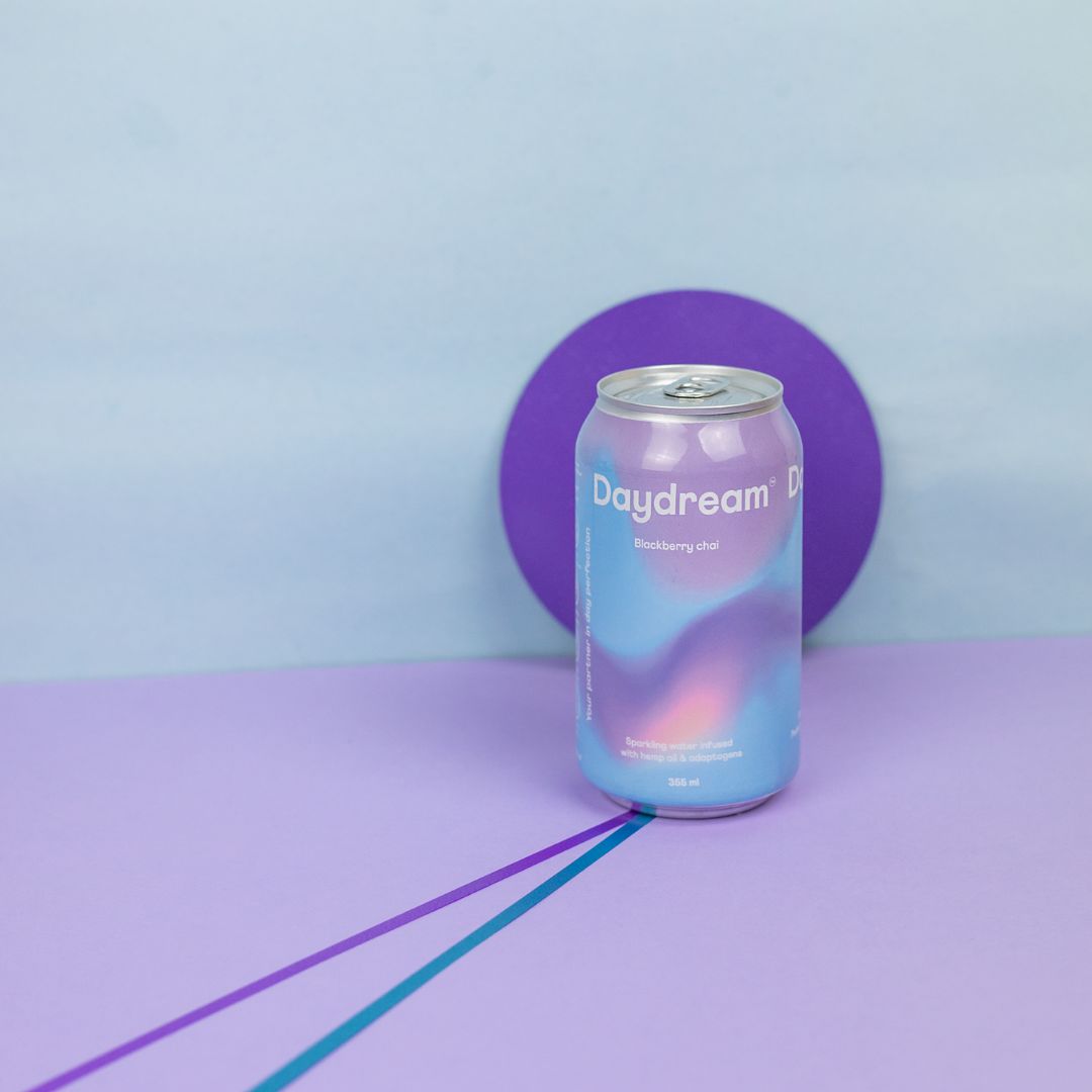 Daydream  - Blackberry Chai Hemp and Adaptogen Infused Sparkling Water
