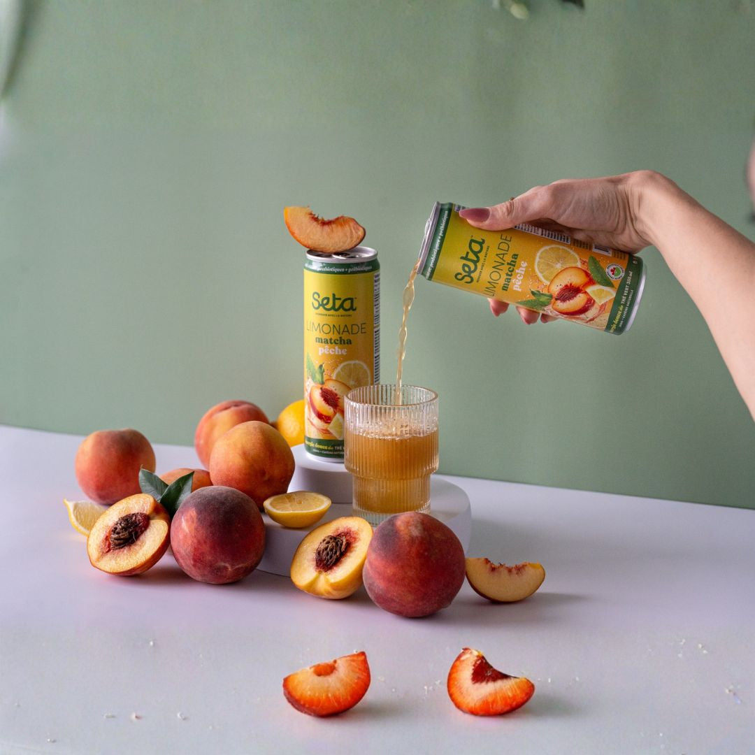 Seta - Limonade au Matcha - Pêche