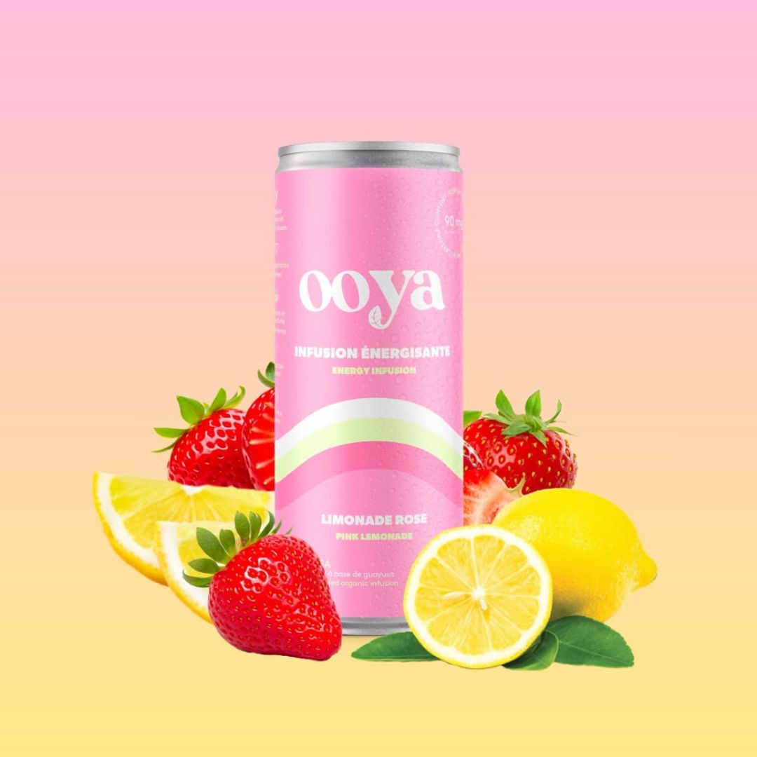 OOYA - Pink Lemonade - Natural Energy Drink *Limited Edition*