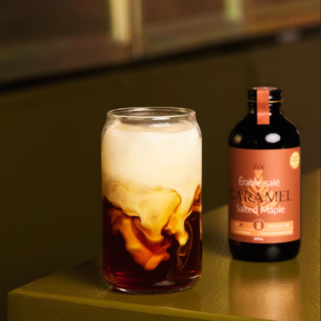 3/4 OZ - Salted Maple Caramel Syrup