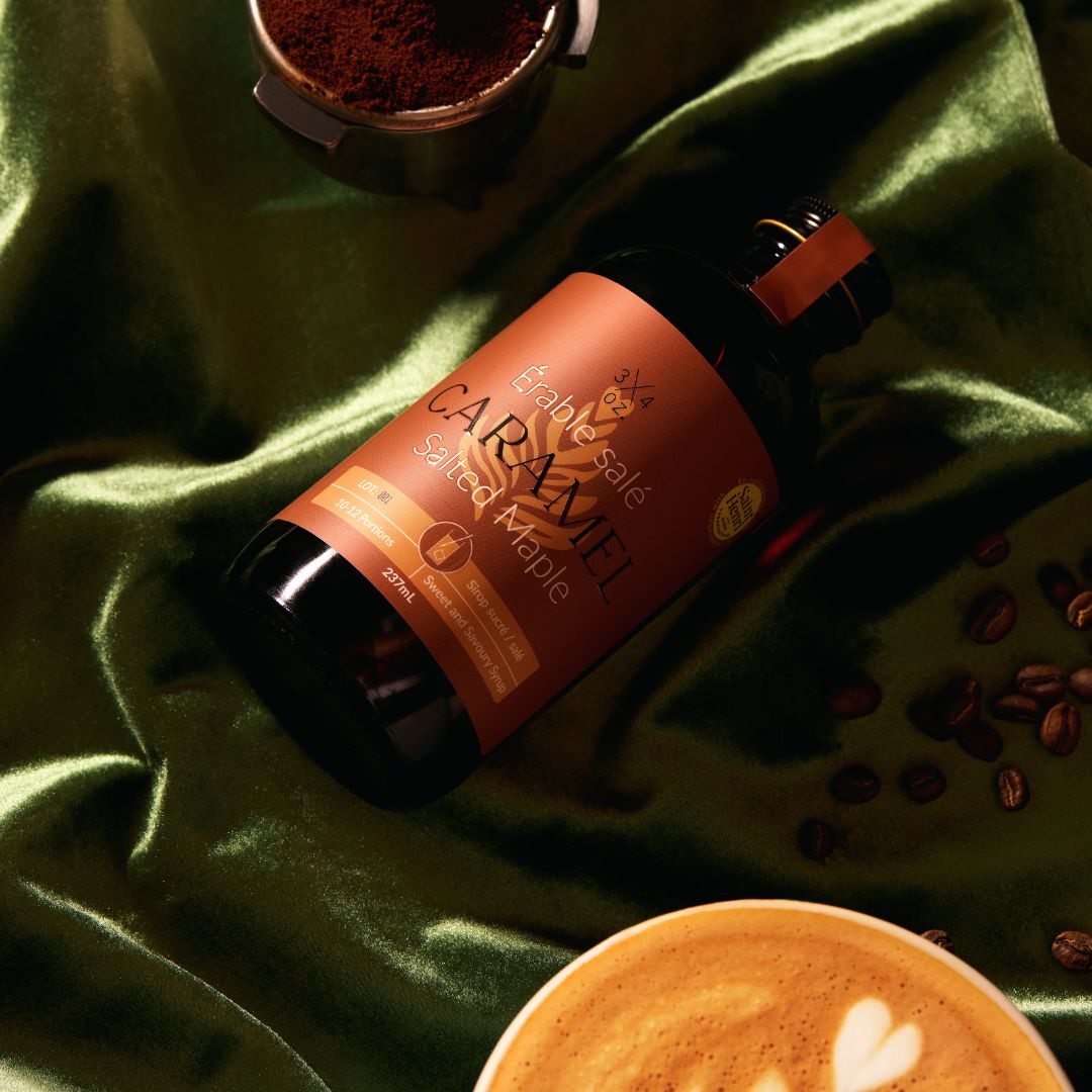 3/4 OZ - Salted Maple Caramel Syrup