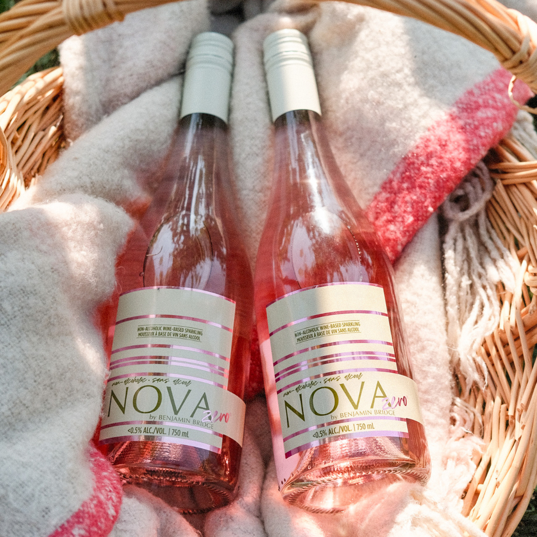 Benjamin Bridge Non-Alcoholic Nova Zero Sparkling Rosé 750mL