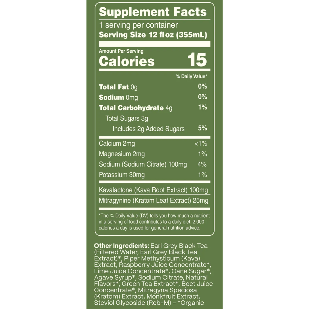 New Brew - Berry Euphoric Seltzer - Kratom / Kava