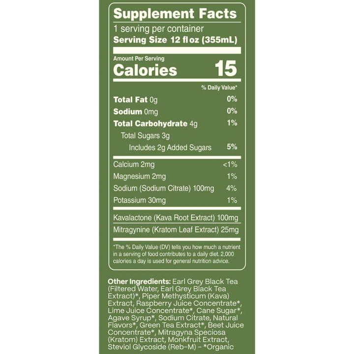 New Brew - Berry Euphoric Seltzer - Kratom / Kava