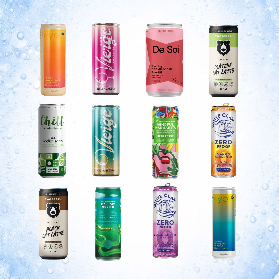 Janvier sans alcool - Ensemble Prêts-à-boire faible en sucre