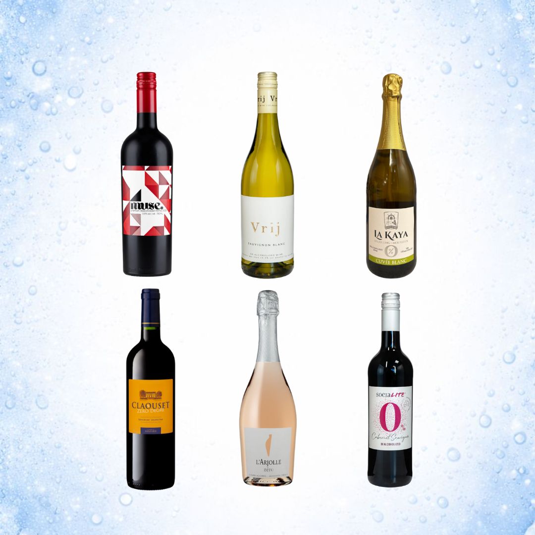 Janvier sans alcool - Ensemble Vins faible en sucre