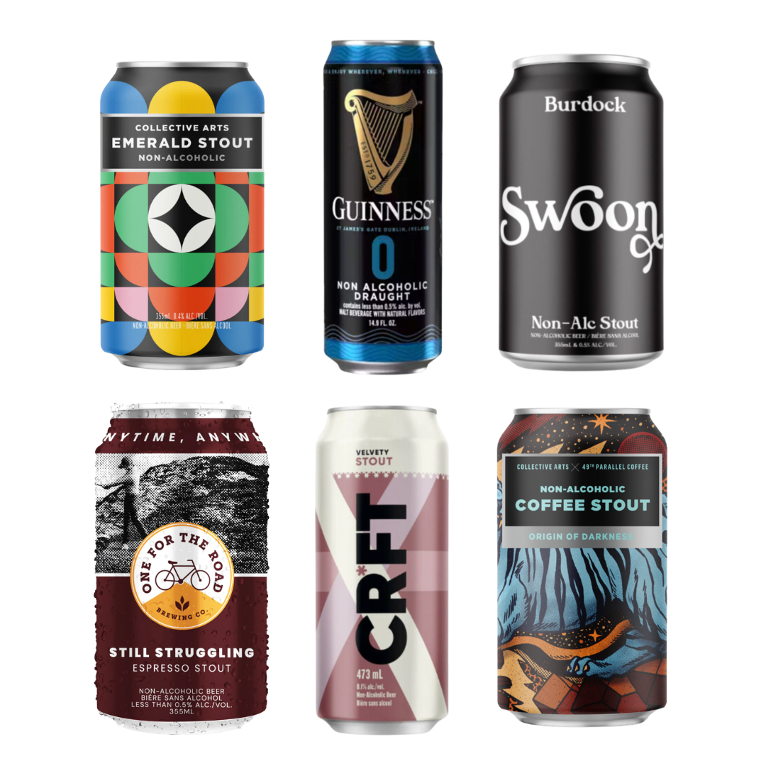 Ultimate Non-Alcoholic Stout Beer Box (6 Pack) - Upside Drinks