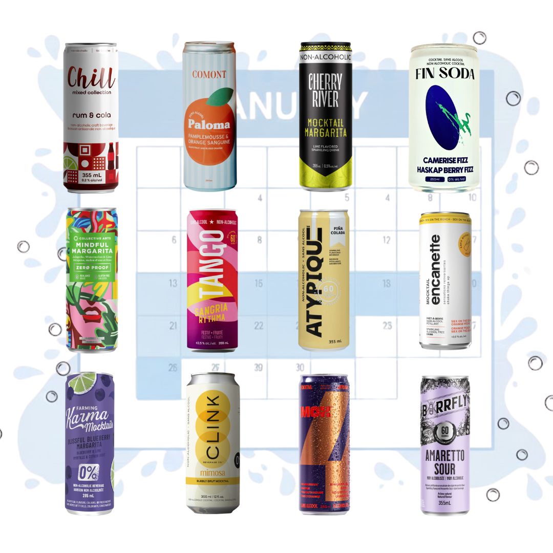 Dry January - Made in Canada Mocktail Bundle