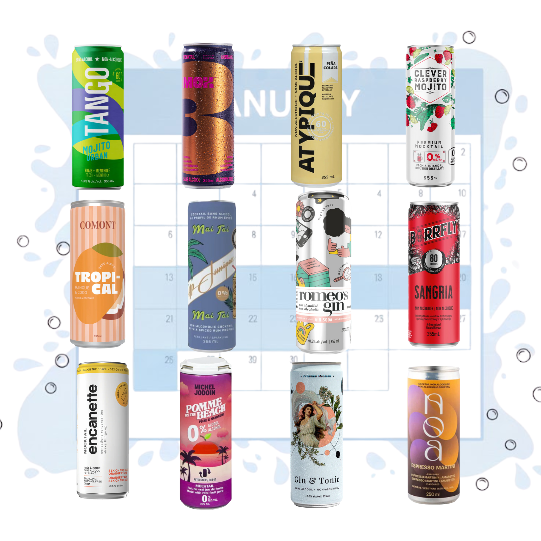 Dry January  - Made in Québec Mocktail Bundle