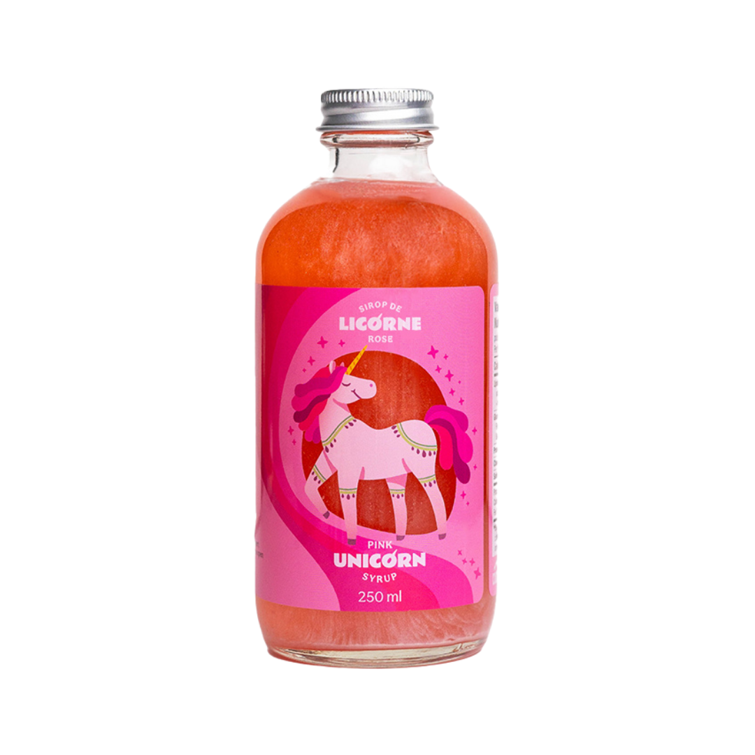 Monsieur Cocktail - Sirop Licorne Rose (250mL)