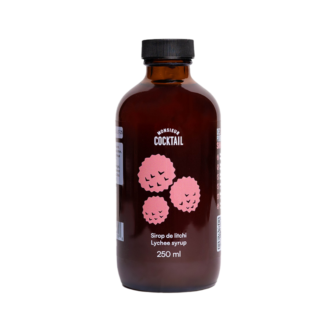Monsieur Cocktail - Lychee Syrup (250mL)