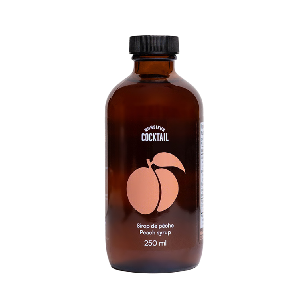 Monsieur Cocktail - Peach Syrup (250mL)