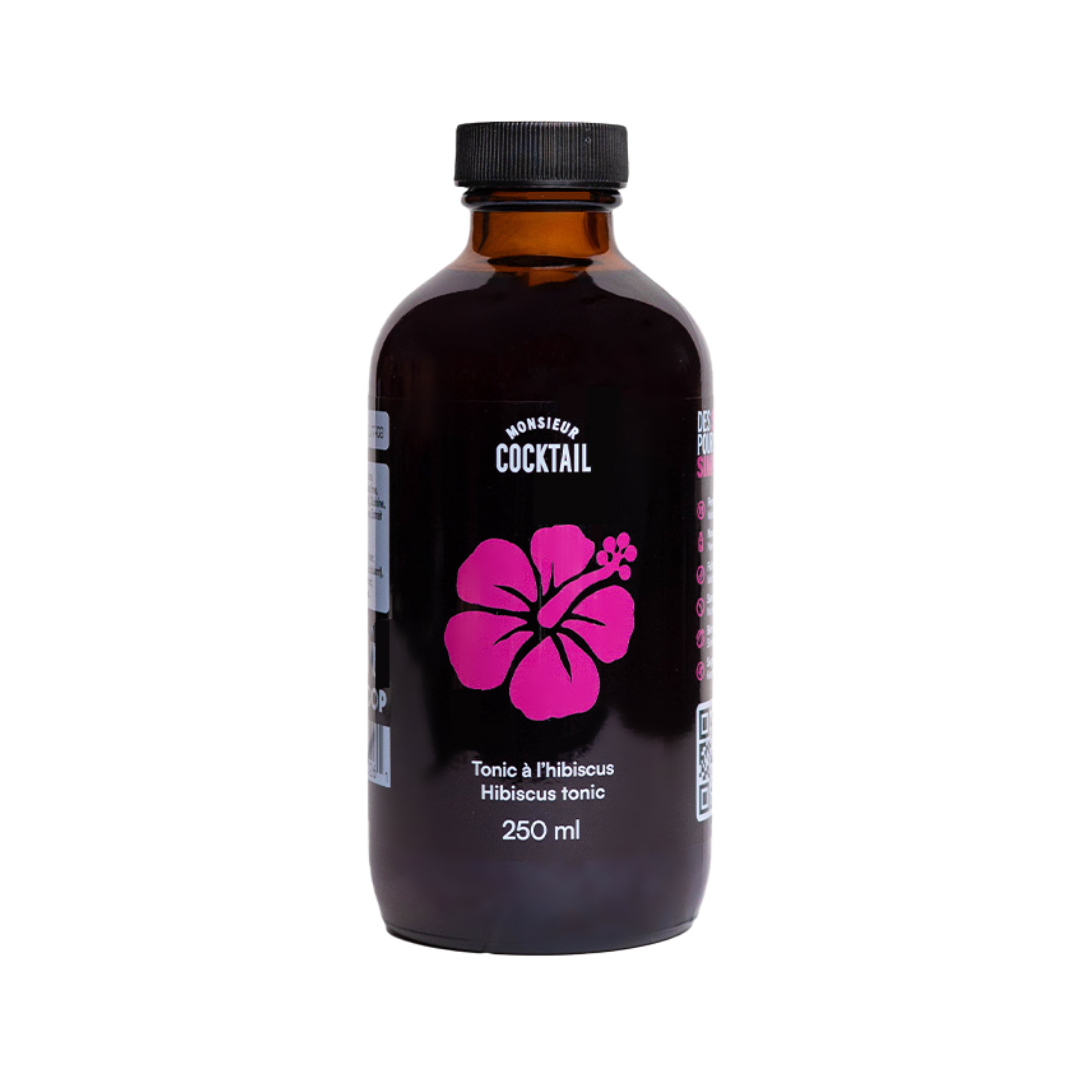 Monsieur Cocktail - Hibiscus Tonic (250mL)