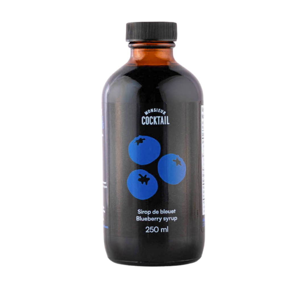 Monsieur Cocktail - Sirop de Bleuets (250mL)