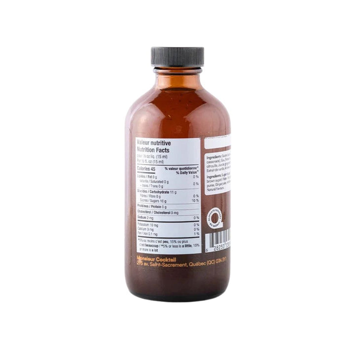 Monsieur Cocktail - Sirop de citrouille épicée (250mL)