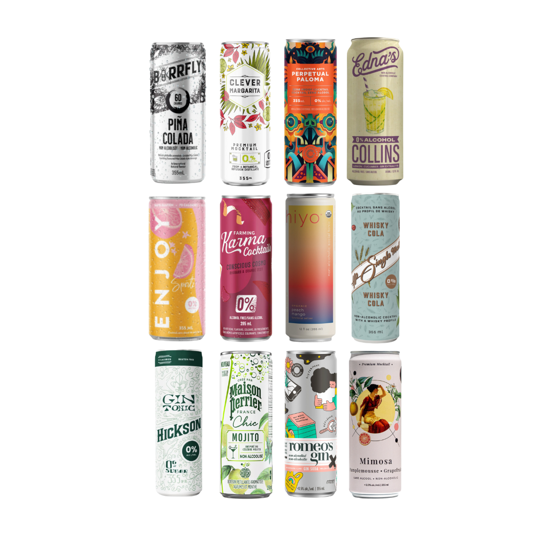 Sober October Bundle - Mocktail Edition  (12 Pack)