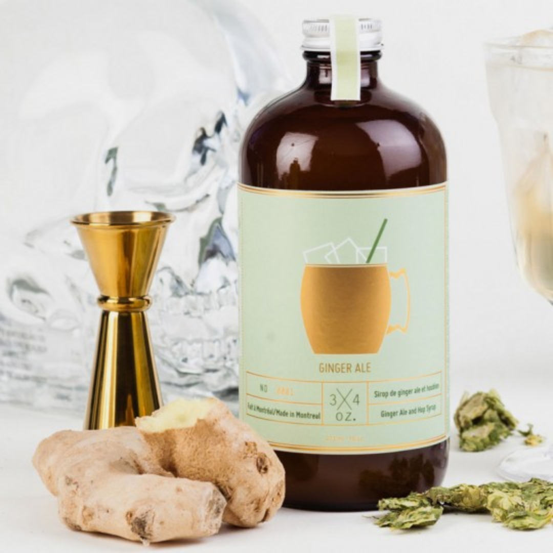 3/4 OZ - Concentré de Ginger Ale
