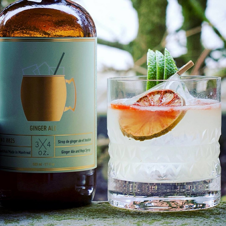 3/4 OZ - Concentré de Ginger Ale
