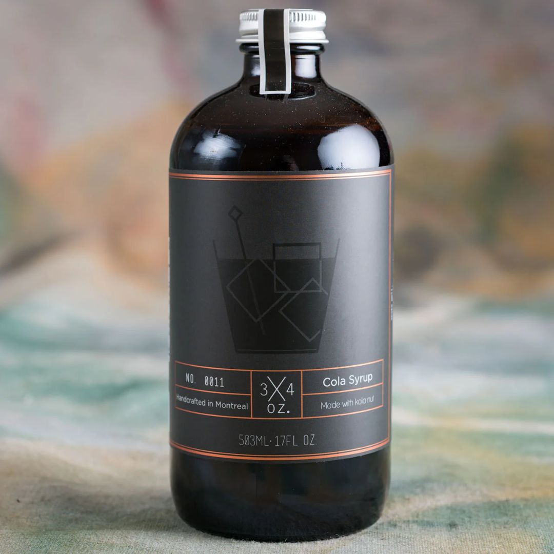 3/4 OZ - Sirop de Cola Maison