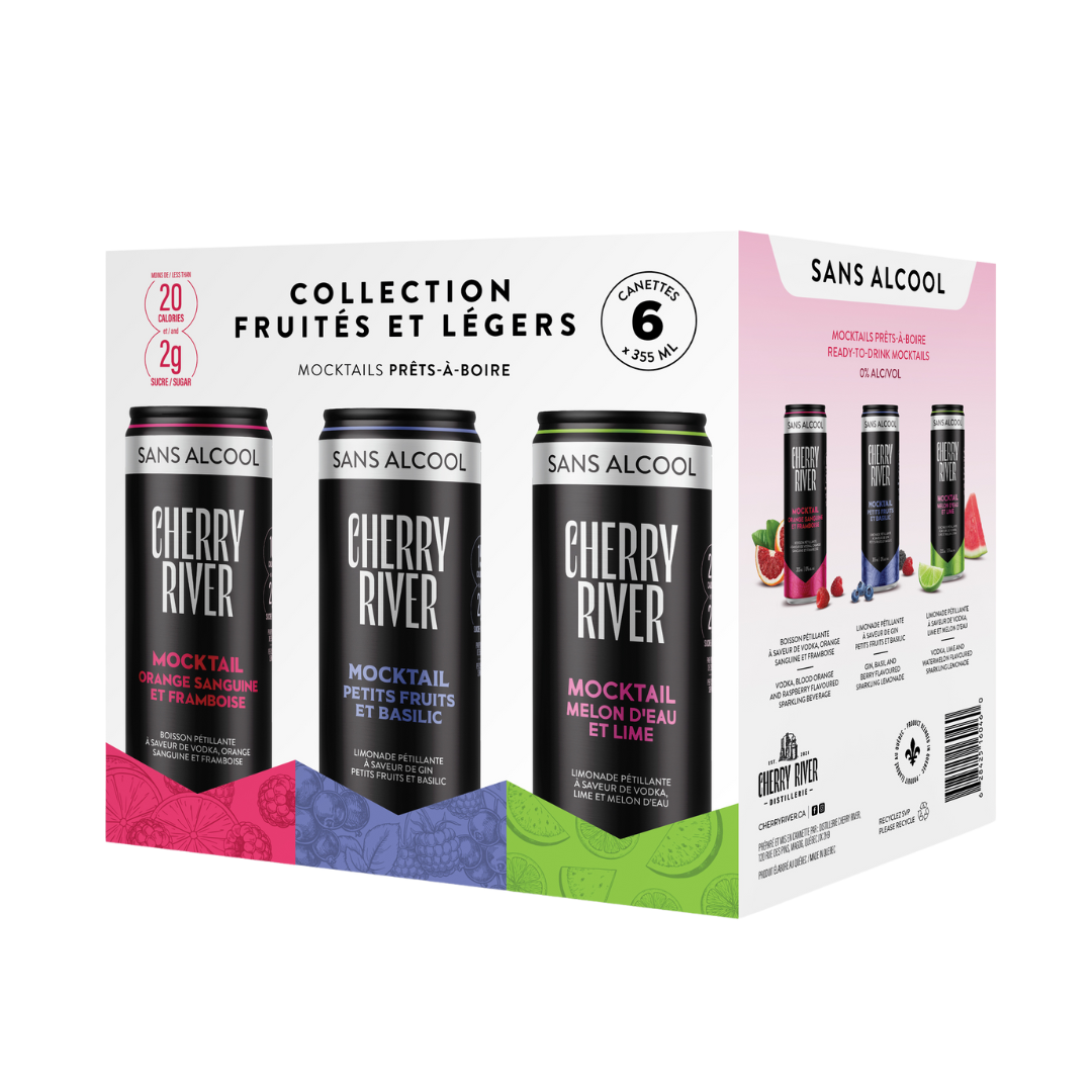 Cherry River - Léger & Fruité - Pack Mixte (6 Pack)