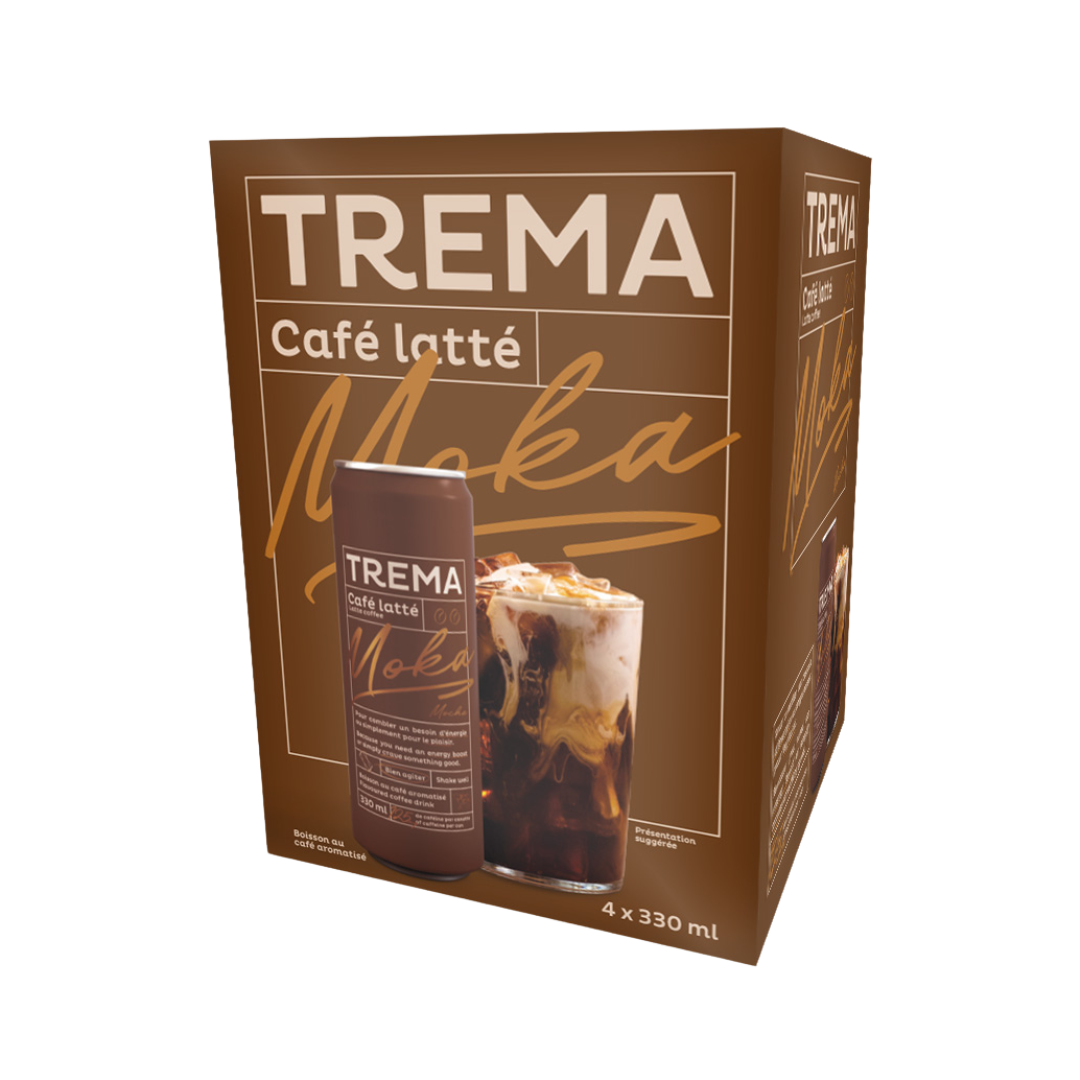 Trema Cafe Natural Latte Moka - Upside Drinks - Free Shipping in