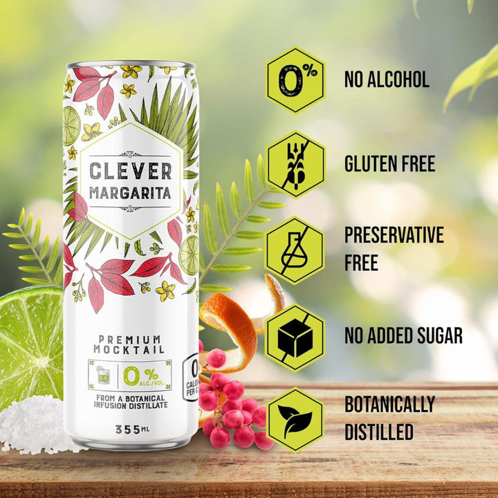 Clever Mocktail - Sugar-Free Margarita