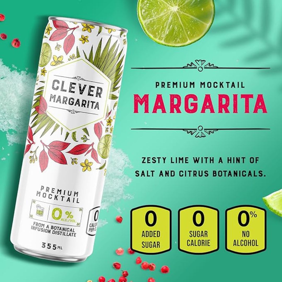 Clever Mocktail - Sugar-Free Margarita