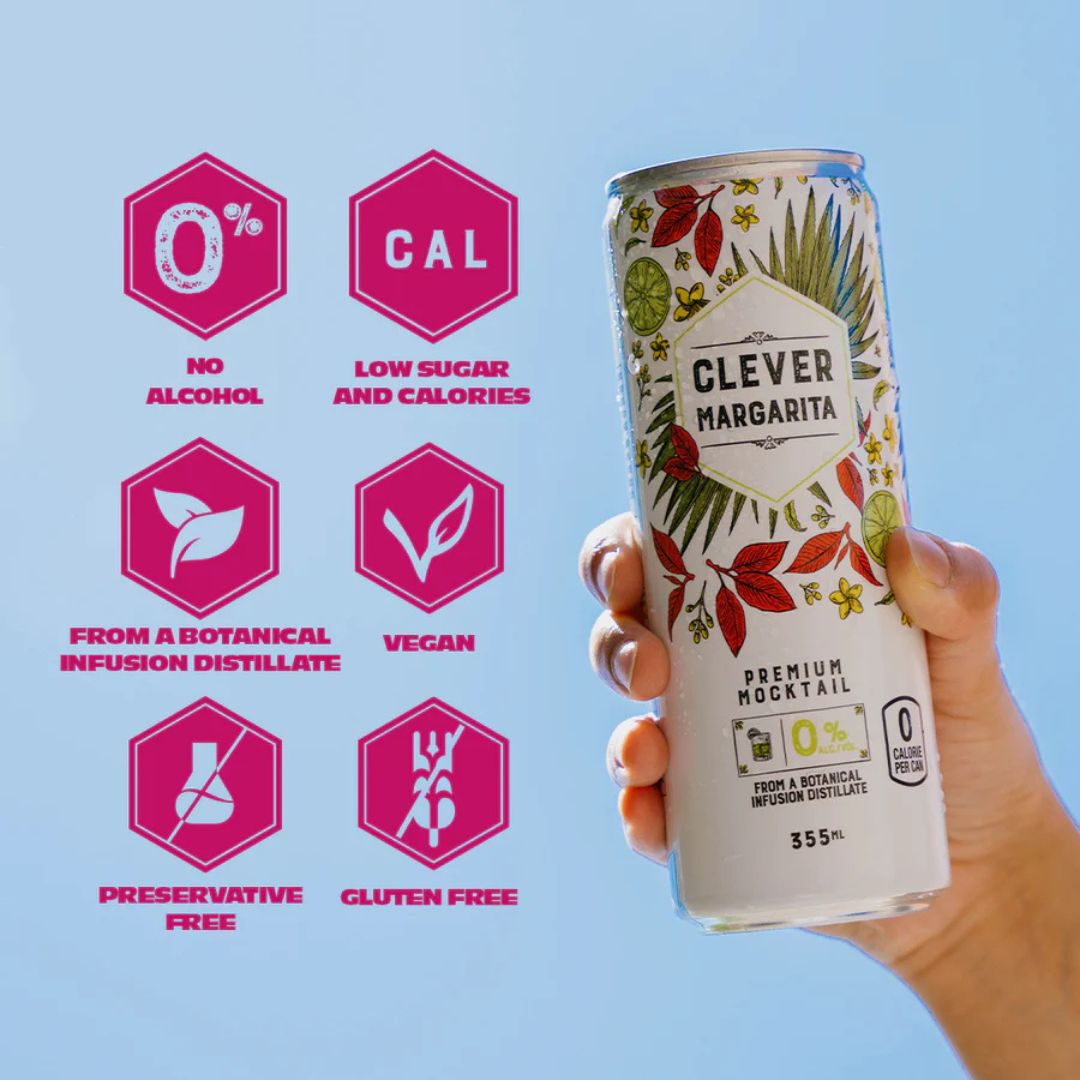 Clever Mocktail - Sugar-Free Margarita