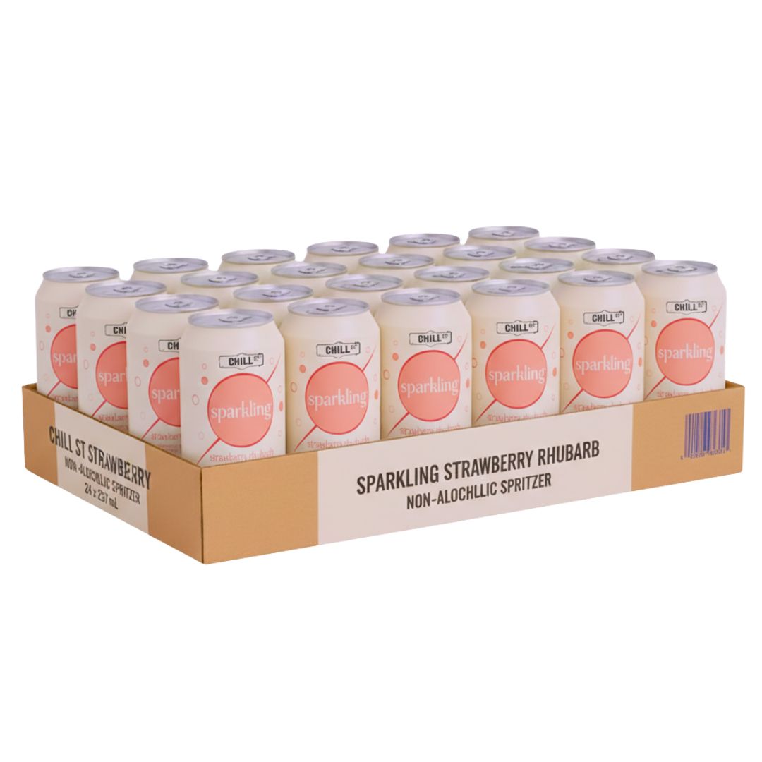 Chill Street - Fraise Rhubarbe - Spritzer style vin