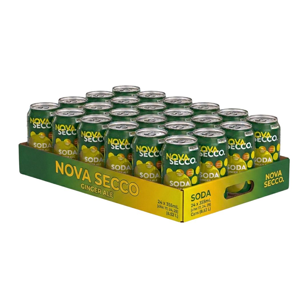 Novasecco - Soda Prébiotique Ginger Ale
